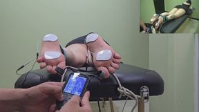 Nova's tickling & electro punishment (multicamera feet-body)