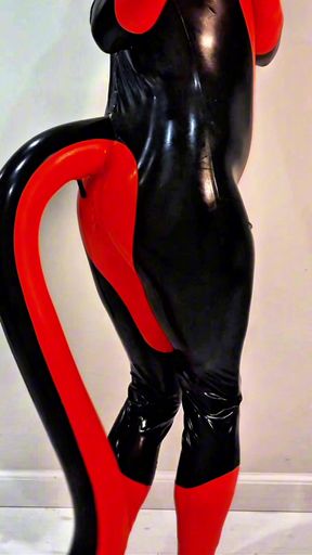 Full Rubber Pup Session