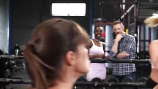 Dominant Hunks Ravage Angelina Lynx' Throat & Anal in Hardcore Sex Scene