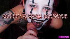 Sloppy Clown Blowjob