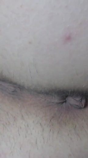 Playing with My Hairy Holes Close up