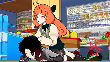 sfmslayer futa fucking woman in store public