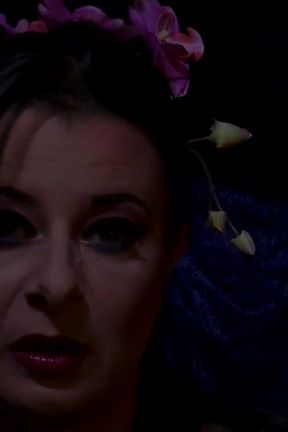 Latex Goth Girl Fucks Her Sex Slave and He Cums on Face