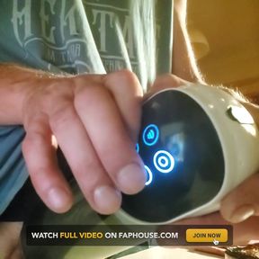 Felixxx's Penis Inside Elektromasturbator