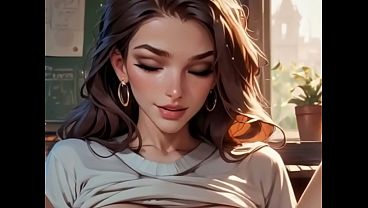 A YOUNG WOMAN WITH A PERFECT BODY AND PERFECT BREASTS ESCAPES FROM SCHOOL TO MEET HER BOYFRIEND