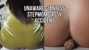 Unaware giantess stepmom gassy accident - Lalo Cortez and Vanessa