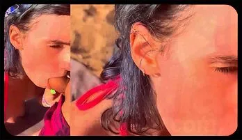 Beach Blowout: 18-Year-Old Girl Delivers Scorching Public Blowjob