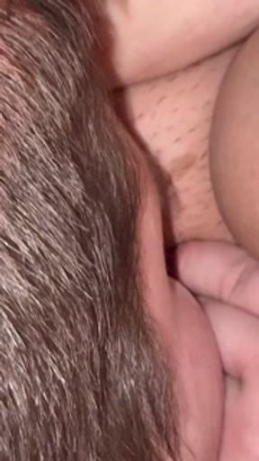 Step sis and her girl enjoy each other then include me!