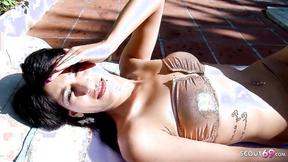 ”Anorexic Latina Teen Gabrielle Neva Seduce To Rough Fuck By Old Guy”