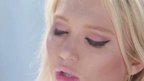 ”Blonde step sister Athena May intense tribbing with Dakota Skye”