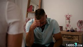 Stepdad takes stepdaughters Madison Wilde sexual education in hand himself