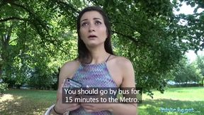 Public Sex Italian with a sexy body fucking a stranger