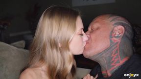 Petite Tiffany Destroyed Gushing Choked by Robs Monster Cock