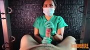 Nurse DominaFire Sounding and Edging Slave