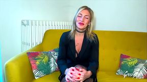 Atomic blonde Irina wants cock and pussy