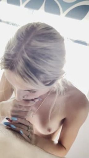 18 Year Old College GF Gets Her First Facial!