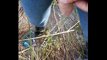 Pissing in the mud