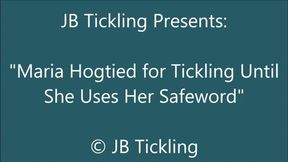 Maria Hogtied for Tickling - SD