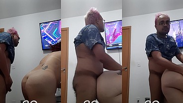 Come a rabuda da minha esposa e filmei sem ela saber