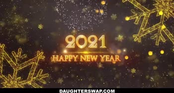 Kimmy Kimm's NYE Foursome Frenzy: Stepdad Swap with Big Cock