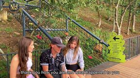 blind man, whore stepsisters! sofia & molly smith!