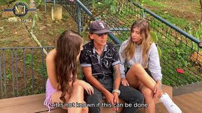 blind man, whore stepsisters! sofia & molly smith!