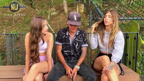 blind man, whore stepsisters! sofia & molly smith!