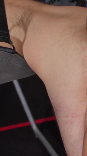 HAIRYANDRAW - Kinky Alegzi cage hammered Aries Steele before cumming