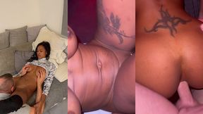 sextape trio hhf , full anal avec une deux queues enormes double ...