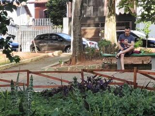 Encontrei a Bruna Ebony na praça, fomos para o hotel , não resistir essa safada meti no pêlo e gozei dentro. Realizei meu grande sonho! (Bruna Ebony)