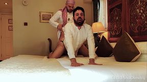 disobedient manservant gets punish fucked by big dicked sheikh