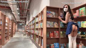 Intense and Thrilling: Flashing My Vagina&#x270C; in a Bookstore with Small Melons? Find Out What Will Happen in this Naughty&#x1F608; Video!