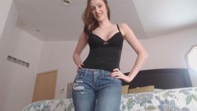 Ass Worship in Jeans 2-Pay For It-Take The Plunge with MistressVictoria (FINDOM)