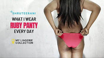 RUBY PANTY - LINGERIE OF INDIAN SHEMALE PART 8