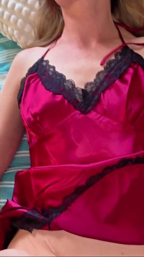 Stepmom enjoys sex with stepson after teasing him without panties   Clip 2