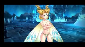 Teen Kiana Kaslana's Busty 3D Anime Dance Teases With Oppai Showcased Outdoors