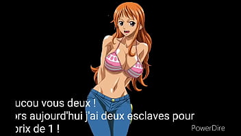 Joi (instructions pour se branler) et cei (instructions pour avaler du sperme), anime nami