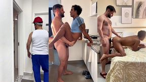 femboy da bunda grande fica de calcinha pra trabalhador clt