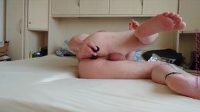 Nylonjunge has new dildos 1