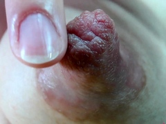 Close up pussy gape and toy