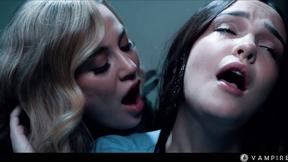 ”Lesbian Vampire Fingering Sexy Brunette - Master Blake Blossom Mesmerize Slave Ri”
