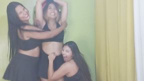 Video 2: Tickling Armpits and Navel with Emily