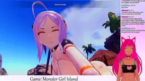 Neko Pleasures Busty Beastgirls in Steamy VTuber Gaming Fantasy