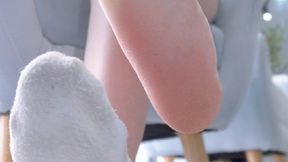 YOU ARE A SOCK SLUT AND SOLE ADDICT