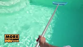 POV - Cum Eating Blonde Slut Alexa Flexy Fucks You Right