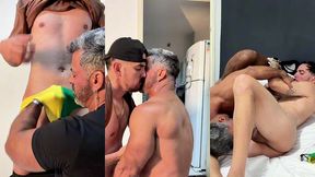 o personal treine chamou o seu aluno para sua casa para um treino especifico