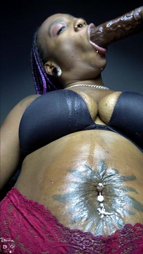 Ghetto Goddess Sloppy BJ