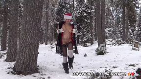 pour ce jour voici une video d exhibition a la neige... vetue de ...