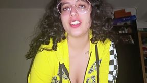 Its Cold Out, and Babyluna939 Is Here to Warm You up by Sucking Eddie Queens' Cock in This New POV, Where She Swallows Every Las