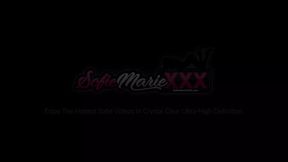 Seductive stepmom Sofie Marie seduces stepson into intimate encounter
